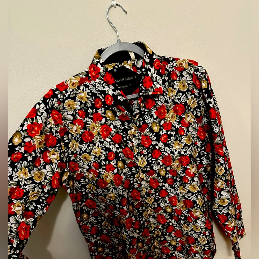 SILVER STONE MODERN FIT BUTTON UP
